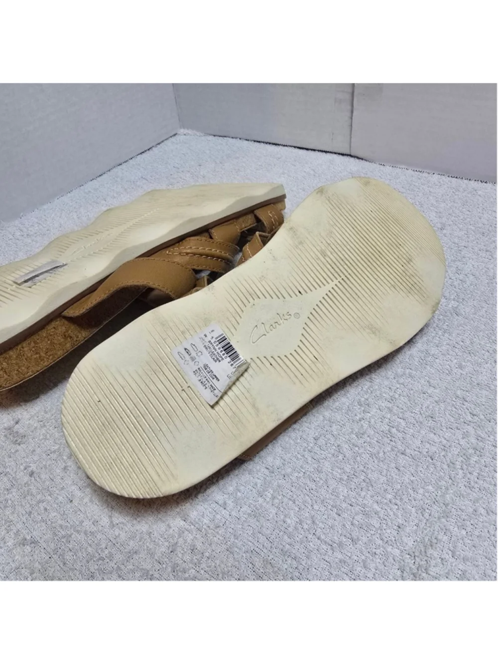 Women's Clarks Collection Brown Sandals Size 9